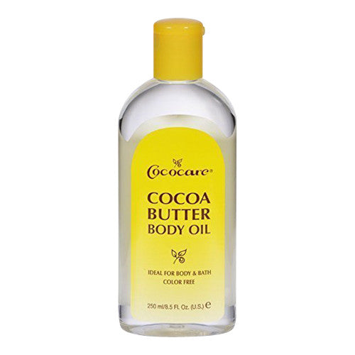 Cococare Cocoa Butter Body Oil For Body and Bath, 8.5 Oz